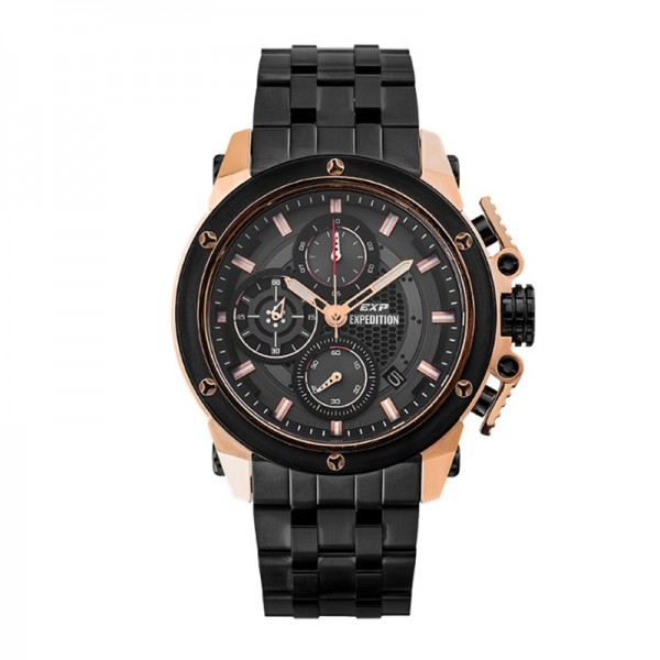 Expedition 6748 Rosegold Black Man New MCBBRBABA